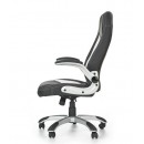 Кресло компьютерное HALMAR SATURN черный/серебристый